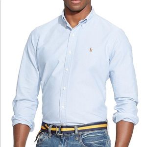 Polo Oxford Button-Down Shirt M